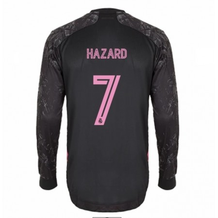 Real Madrid Eden Hazard 7 Third Shirt 2020-21 L/S